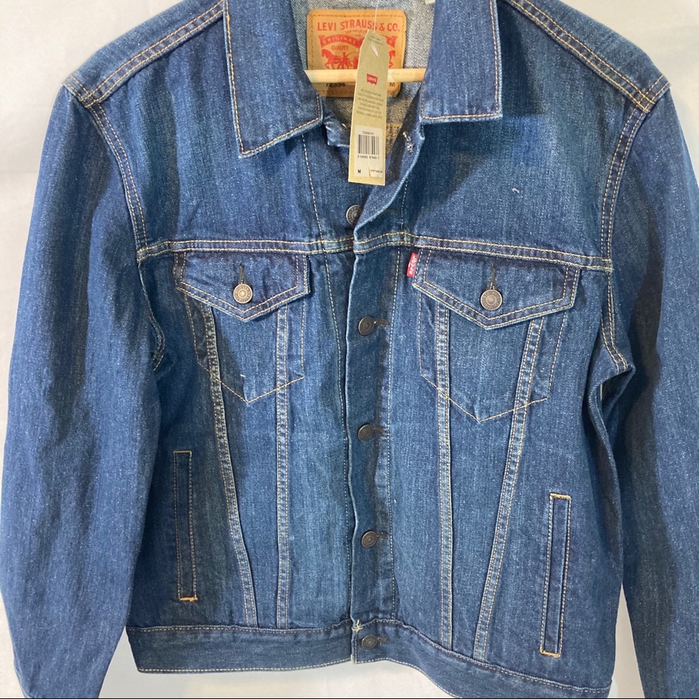 Levi’s oversized truckers denim jacket NWT - Picture 3 of 5